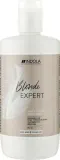 Маска для волос Indola Blonde Expert укрепляющая, для блонда, кератин, масло марулы, пантенол, 750 мл — фото 8
