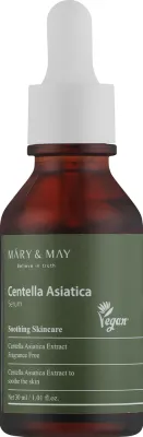 Успокаивающая сыворотка для лица Mary & May Centella Asiatica с 95% центеллы для чувствительной кожи