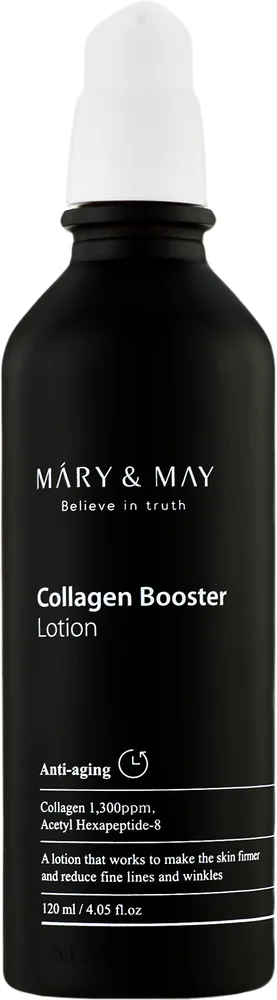 Mary & May Mary & May Collagen Booster Lotion - Лосьон для лица Mary and May Collagen Booster с коллагеном и пептидом 120 мл