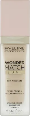 Тональный крем Eveline Cosmetics Wonder Match Lumi Foundation сияющий SPF 20, 30 мл