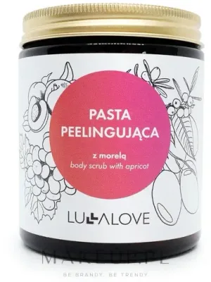 Скраб-паста для тела LullaLove с абрикосом, 230 г