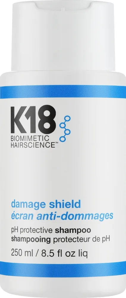 K18 Hair K18 Biomimetic Hairscience Damage Shield PH Protective Shampoo - Шампунь K18 Peptide Prep pH detox с биомиметическим пептидом, для частого применения, 250 мл, Канада