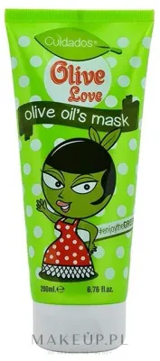 Маска для волос Valquer Olive Love с экстрактом листьев оливы, алоэ вера, пантенол, для сухих волос, 200 мл