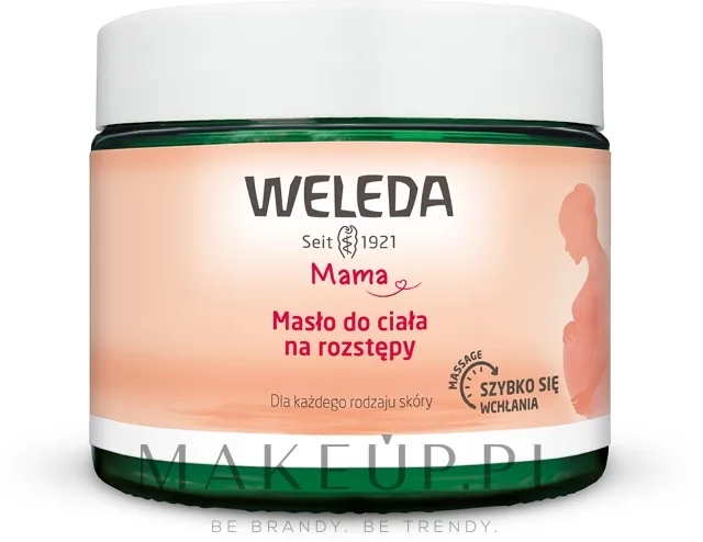 Масло-баттер для тела Weleda Mama для эластичности кожи при беременности