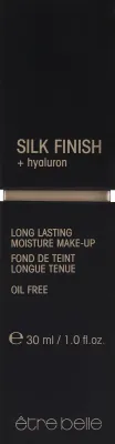 Тональная основа Etre Belle Silk Finish + Hyaluron шелковистая увлажняющая, 30 мл
