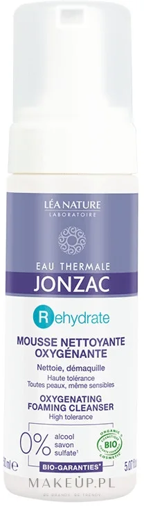 Пенка для умывания Eau Thermale Jonzac Rehydrate Oxygenating Foaming Cleanser очищающая, с термальной водой, 150 мл
