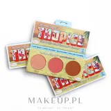 Палетка румян и бронзера TheBalm Voyage Tropics Powder Trio — фото 4