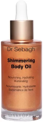 Мерцающее увлажняющее масло для тела Dr Sebagh Shimmering Body Oil с сиянием