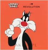 Палетка теней для век I Heart Revolution Looney Tunes Sylvester Shadow Palette 9 оттенков — фото 2