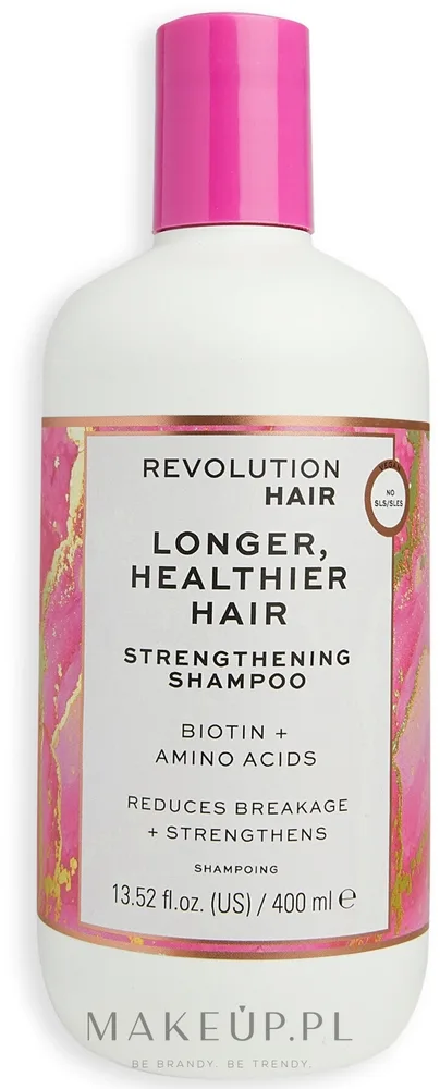 Шампунь Revolution Haircare Longer Healthier Hair для длинных волос, с биотином, аргинином и протеином, 400 мл