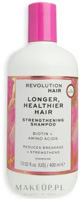 Шампунь Revolution Haircare Longer Healthier Hair для длинных волос, с биотином, аргинином и протеином, 400 мл