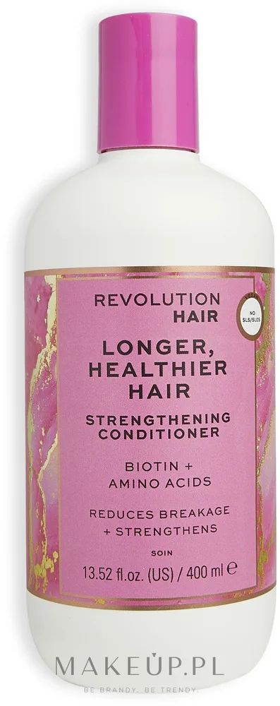Укрепляющий кондиционер для длинных волос Revolution Haircare Longer Healthier Hair Conditioner, 400 мл