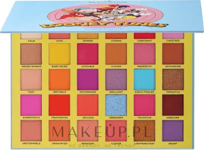 Палетка теней для век I Heart Revolution Looney Tunes Shadow Palette 30 оттенков
