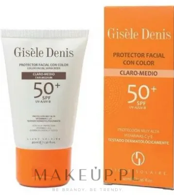Крем для лица Gisele Denis Color Facial Sunscreen SPF 50 тонирующий солнцезащитный 40 мл