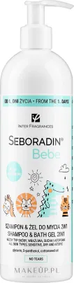 Шампунь и гель для мытья тела 2 в 1 Seboradin Bebe для детей, 500 мл
