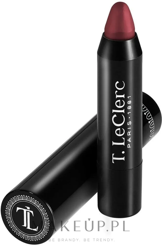 Помада для губ T. LeClerc Click Pen Matte Lipstick матовая, в формате карандаша, 2 г, оттенок Framboise Mat
