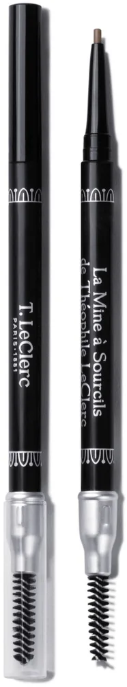 Карандаш для бровей T. LeClerc Ultra Fine Eyebrow Pencil со щеточкой, стойкий, 0,14 г, оттенок 01 - Blond