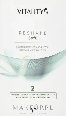 Набор для долговременной завивки Vitality's Reshape Soft 2 лосьон и нейтрализатор для тонких волос 2x100 мл