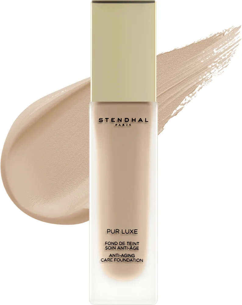 Тональная основа Stendhal Pur Luxe Anti-Aging Care Foundation антивозрастная веганская, 30 мл, оттенок 410 - Porcelaine