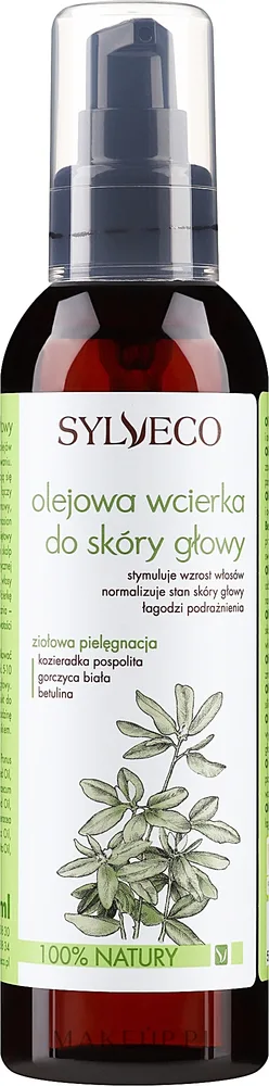 Лосьон для волос Sylveco масляная втирка для кожи головы себорегулирующая 195 мл