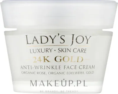 Крем для лица Bulgarian Rose Lady's Joy 24K Gold против морщин 50 мл