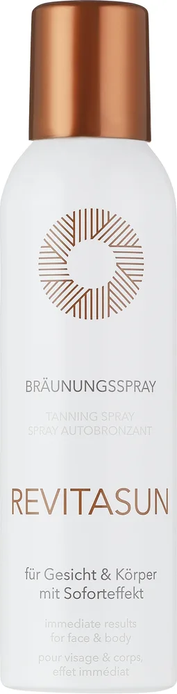 Спрей для тела Revitasun Tanning Spray автозагар с алоэ и женьшенем 150 мл