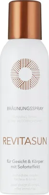Спрей для тела Revitasun Tanning Spray автозагар с алоэ и женьшенем 150 мл