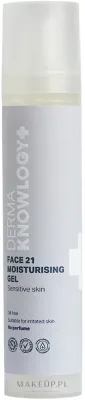 Увлажняющий гель для лица DermaKnowlogy Face 21 с эвкалиптом и ниацинамидом для чувствительной кожи 50 мл