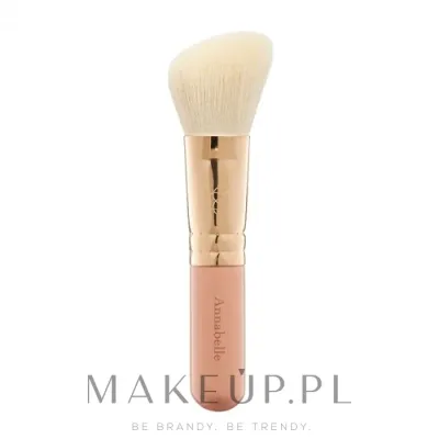 Скошенная кисть для румян Annabelle Minerals из синтетического ворса пушистая
