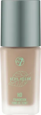 Тональная основа W7 Very Vegan HD Foundation веганская увлажняющая, 30 мл