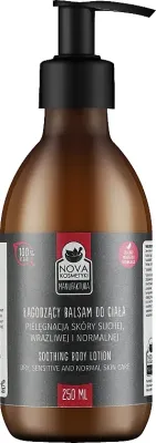Nova Kosmetyki Manufaktura Soothing Body Lotion — успокаивающий бальзам для тела для сухой, чувствительной и нормальной кожи, 250 мл