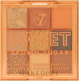 Палетка теней для век W7 Sweet Pressed Pigment Palette 9 оттенков, оттенок Coco — фото 1