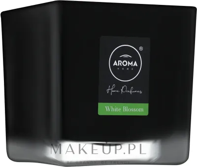 Aroma Home White Blossom / Свеча в стекле, иланг-иланг, жасмин и сандал, 155 мл