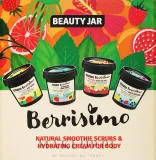 Набор для тела Beauty Jar Berrisimo два пилинга скраб и крем с малиной черной смородиной и ши 160+200+200 г+155 мл — фото 1