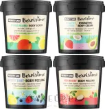 Набор для тела Beauty Jar Berrisimo два пилинга скраб и крем с малиной черной смородиной и ши 160+200+200 г+155 мл — фото 2