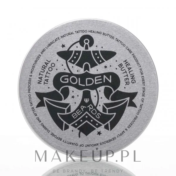 Масло-баттер для ухода за татуировкой Golden Beards Tattoo Butter натуральное