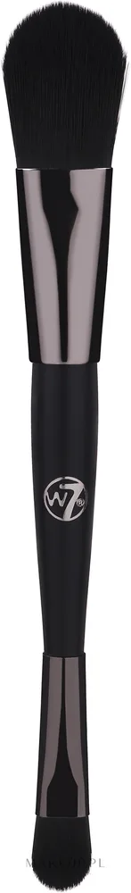 Двусторонняя кисть для основы и консилера W7 Duo Foundation & Concealer Brush из синтетического ворса