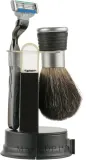 Набор для бритья Rainer Dittmar помазок из барсука станок Gillette Mach 3 мыльница подставка и коробка — фото 1