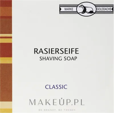 Мыло для бритья Golddachs Shaving Soap Classic, набор 3 x 60 г