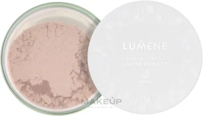 Рассыпчатая пудра Lumene Sheer Finish Loose Vegan Powder полупрозрачная матирующая, 8 г