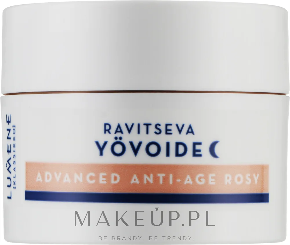 Крем для лица Lumene Klassikko Advanced Anti-Age Rosy ночной для зрелой кожи 50 мл