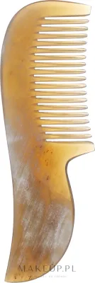 Расчёска для бороды Golddachs Handcrafted Horn Beard Comb 8 см