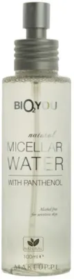 Bio2You Natural Micellar Water натуральная мицеллярная вода с пантенолом для лица 100 мл