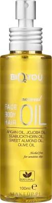 Универсальное масло для лица, тела и волос Bio2You Natural Face Body Hair Oil