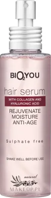 Сыворотка для волос с коллагеном и гиалуроновой кислотой Bio2You Natural Hair Serum, 100 мл