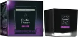 Aroma Home Exotic Flower / Свеча в стекле, иланг-иланг, ваниль и кедр, 155 мл — фото 2