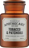 Paddywax Apothecary Tobacco & Patchouli / Свеча в стекле, табак, пачули и ваниль, 226 г — фото 1