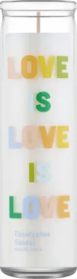 Paddywax Spark Love Is Love / Свеча в стекле, эвкалипт, лайм и сандал, 300 г