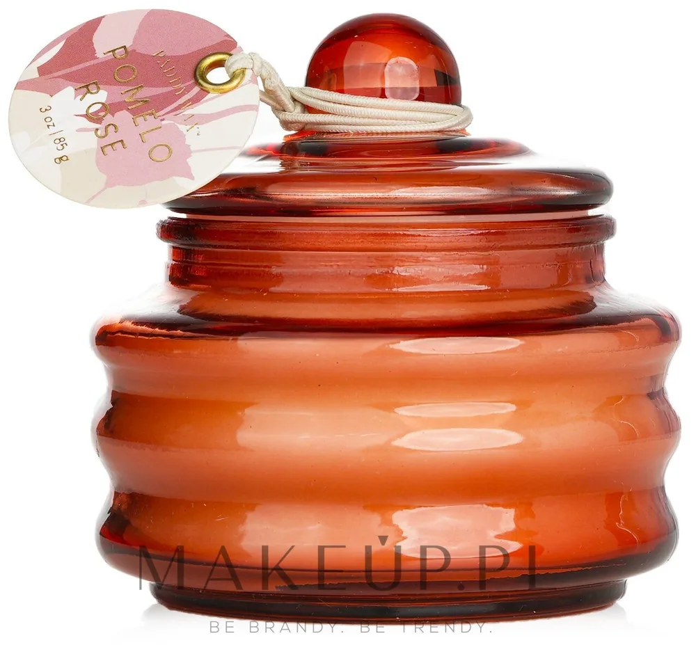 Paddywax Beam Pomelo Rose / Свеча в стекле, помело, роза и пачули, 85 г