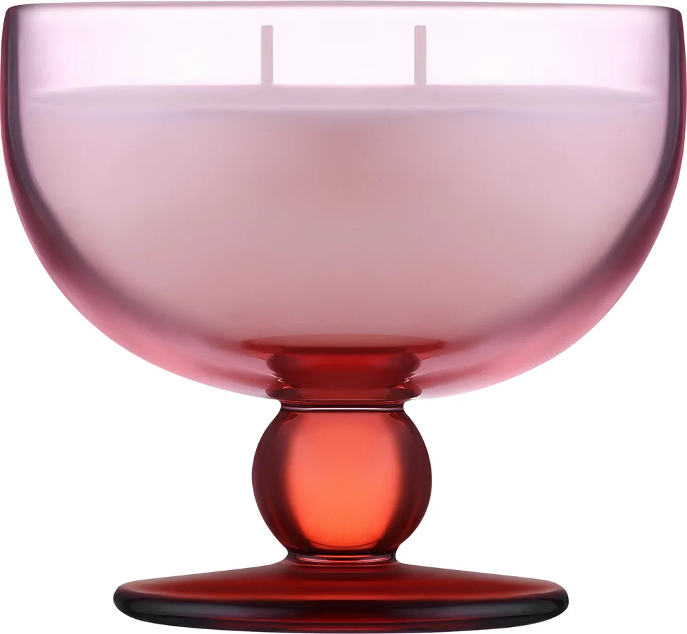 Paddywax Aura Saffron Rose / Свеча в бокале, шафран и роза, два фитиля, 170 г